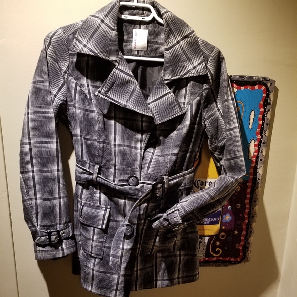 SMART SET Trench Coat (Size Small) - Picture 3 of 9